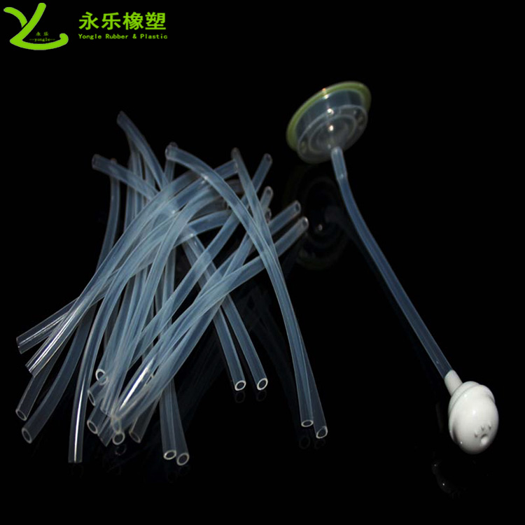 擠出奶瓶硅膠管，食品級透明奶瓶硅膠管，耐高溫硅膠管