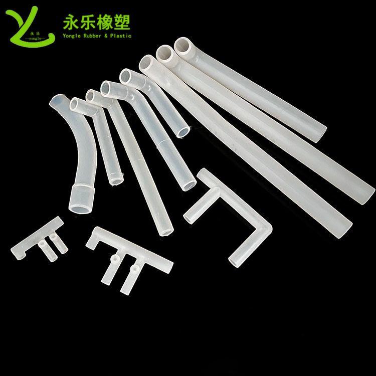 醫(yī)用硅膠彎管，模壓硅膠彎管，血氧儀硅膠彎管
