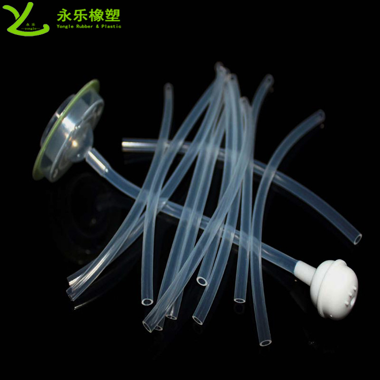 擠出奶瓶硅膠管，食品級透明奶瓶硅膠管，耐高溫硅膠管