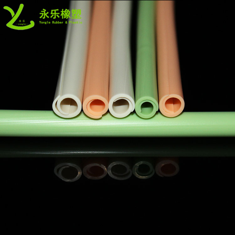硅膠吸管，擠出異形硅膠吸管，食品級硅膠吸管