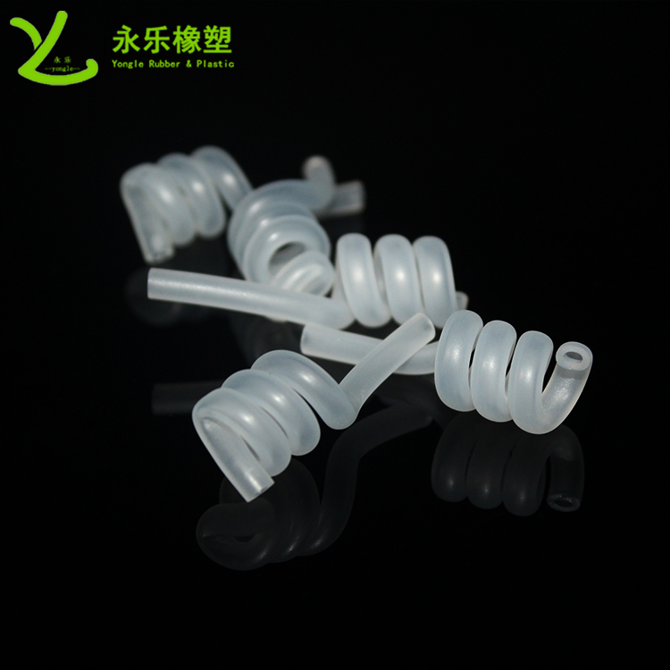 硅膠吸管，螺旋硅膠管，食品級硅膠管