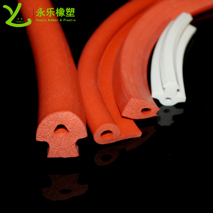 耐高溫發(fā)泡硅膠條，阻燃發(fā)泡硅膠條，細(xì)孔硅膠發(fā)泡條
