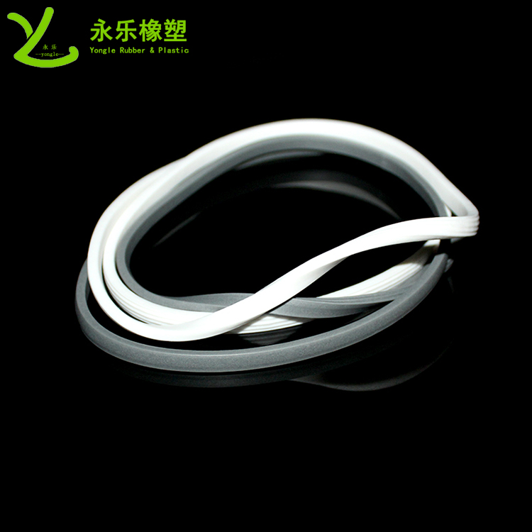 靜海發(fā)泡硅膠密封圈，防水發(fā)泡硅膠條，粘接發(fā)泡硅膠圈