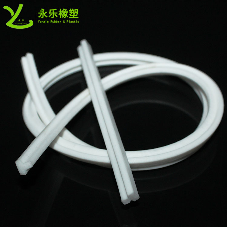 泛光燈發(fā)泡硅膠條，阻燃發(fā)泡密封條，耐高溫硅膠發(fā)泡條