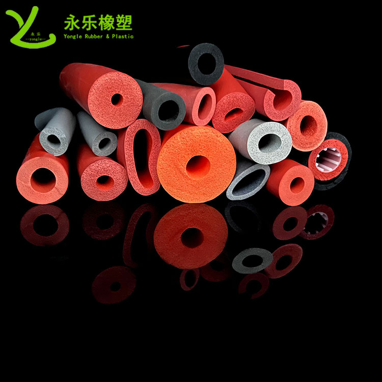 擠出發(fā)泡硅膠管，耐高溫發(fā)泡硅膠管，耐老化發(fā)泡硅膠管