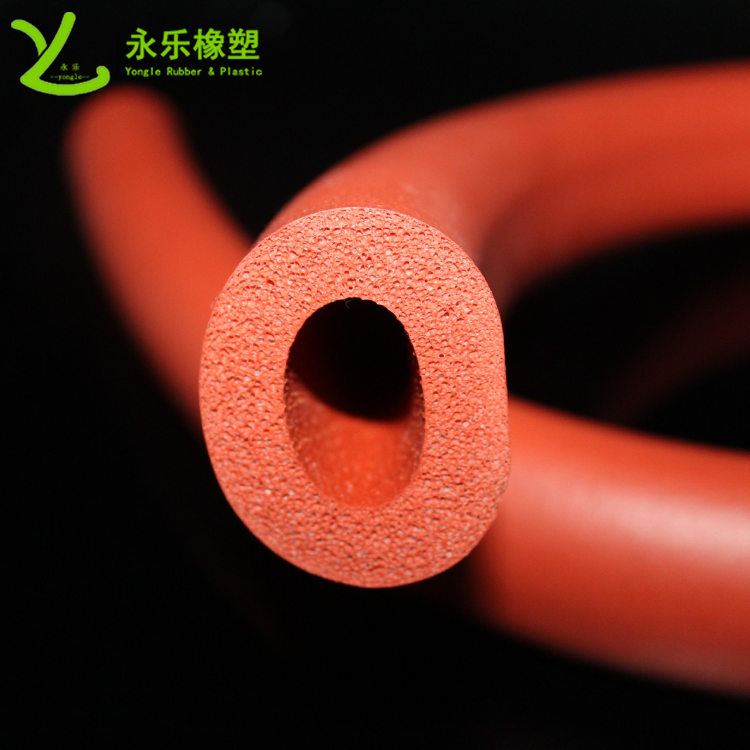 發(fā)泡硅膠管，耐高溫發(fā)泡硅膠管，阻燃硅膠發(fā)泡管，硅膠發(fā)泡管