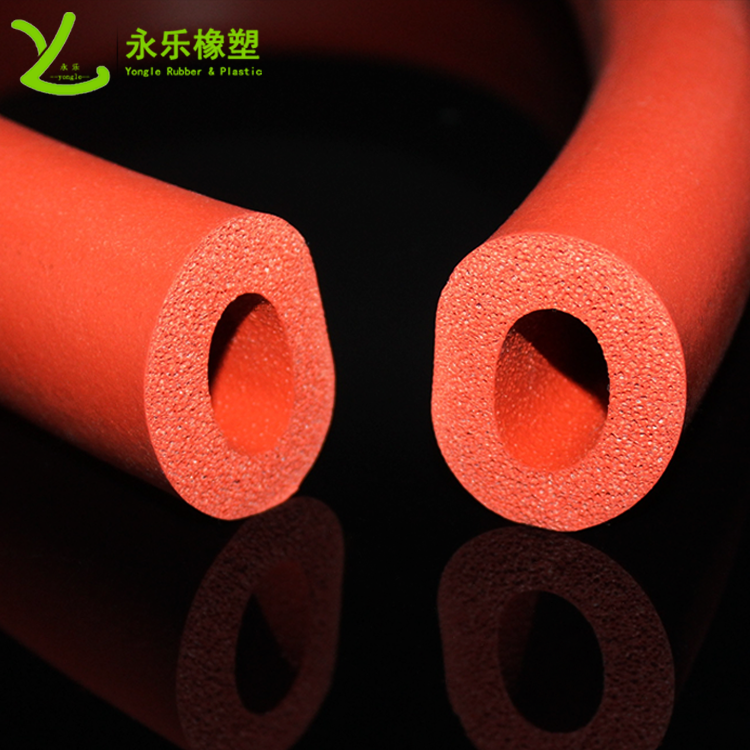發(fā)泡硅膠管，耐高溫發(fā)泡硅膠管，阻燃硅膠發(fā)泡管，硅膠發(fā)泡管